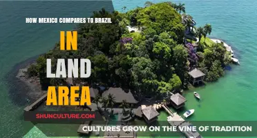 Mexico vs. Brazil: Land Area Comparison and Geographic Insights