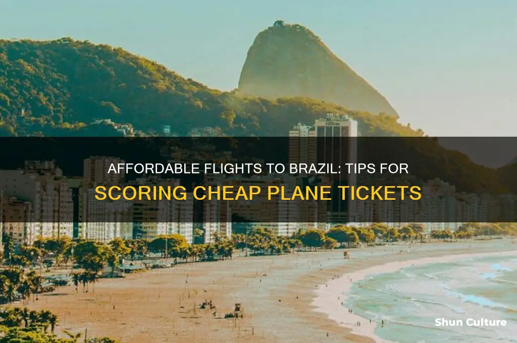 how mich can I get a plane tocket to brazil