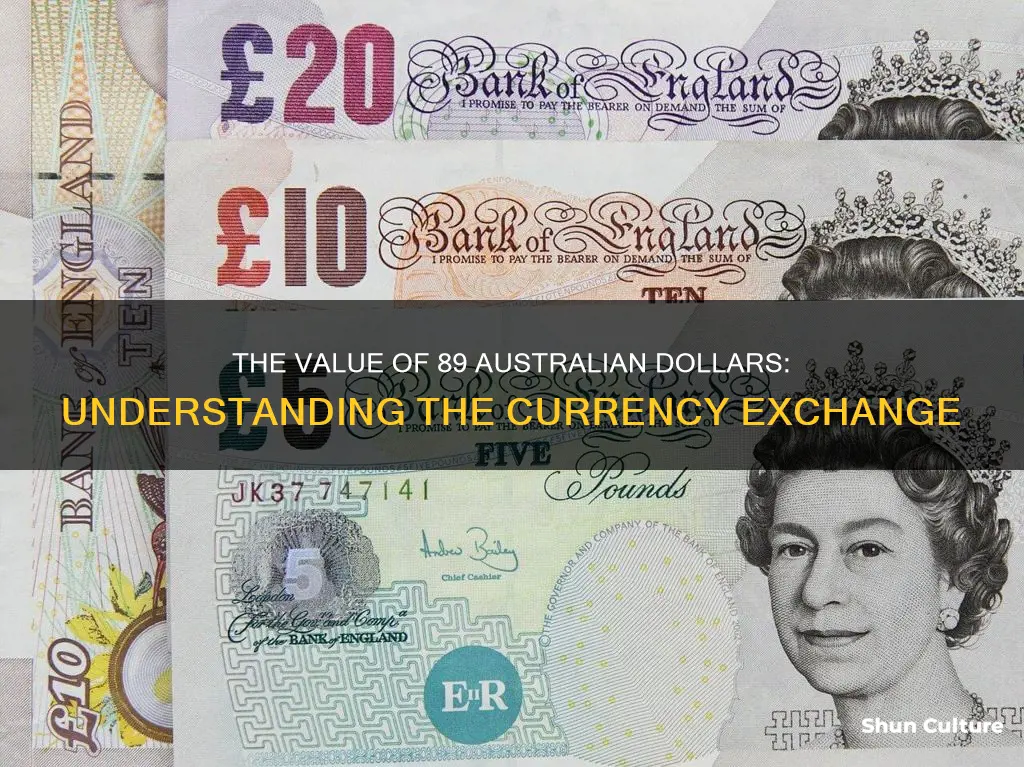 how mich is 89 australian dollars
