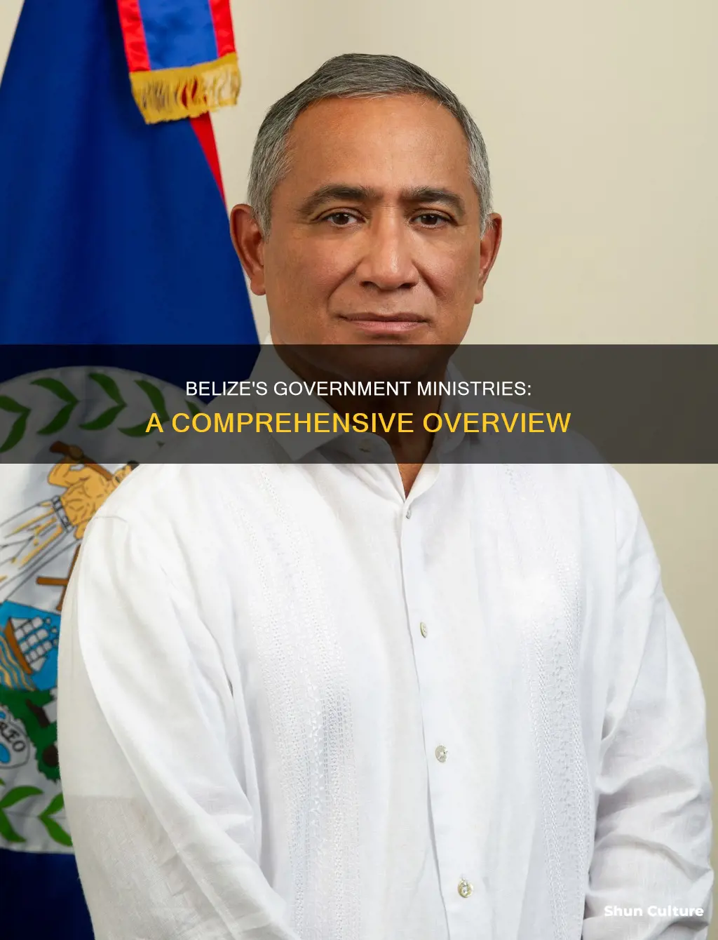 how mnay government ministries are in belize