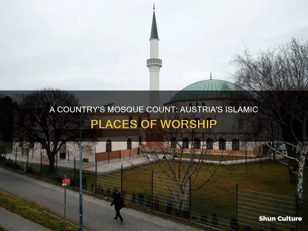 how mnay mosques in austria