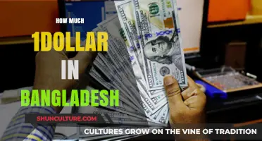 Understanding the Value: How Much is 1 Dollar in Bangladesh?