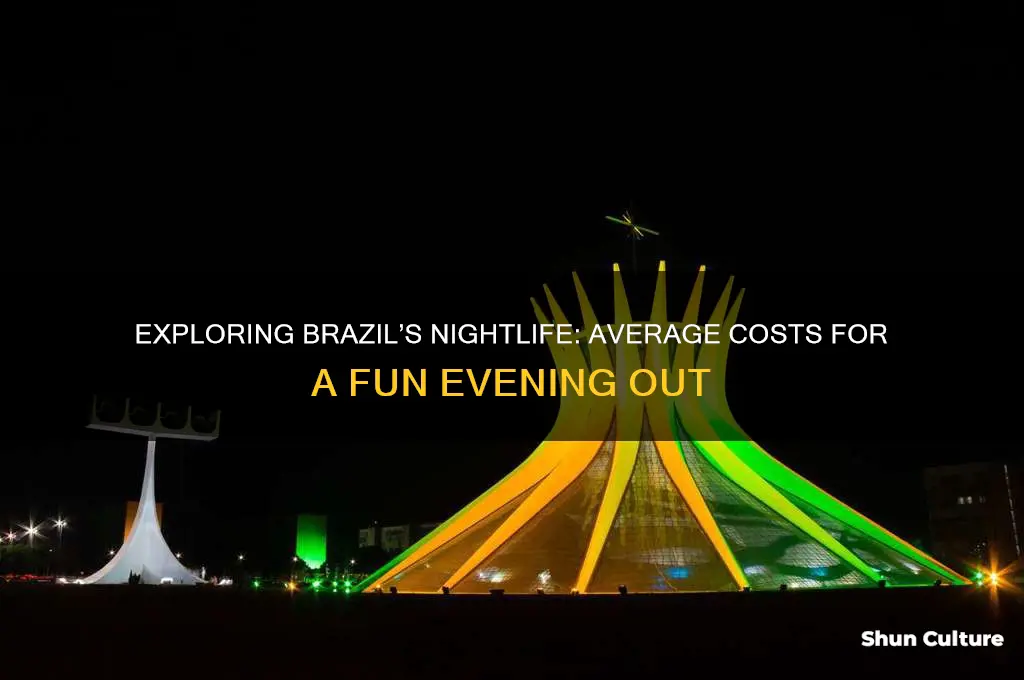 how much a night out cost in brazil