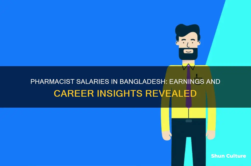 how much a pharmacist earn in bangladesh