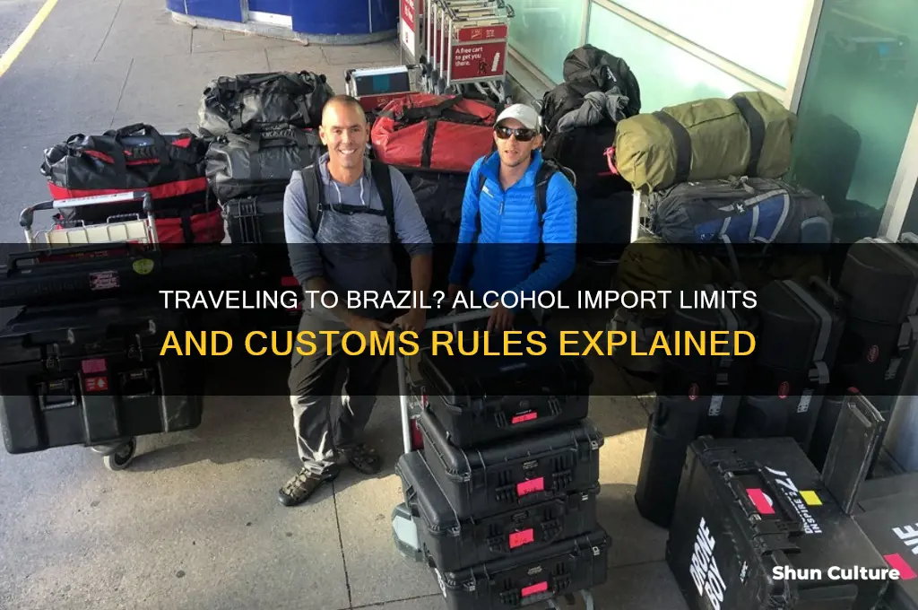 how much alcohol can I bring into brazil