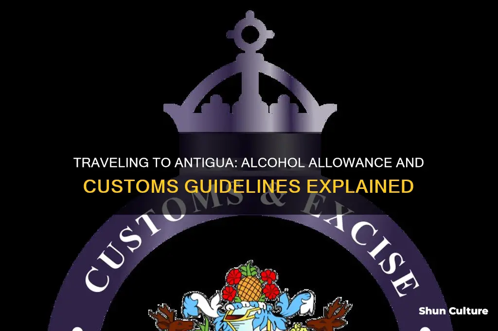 how much alcohol can you bring into antigua