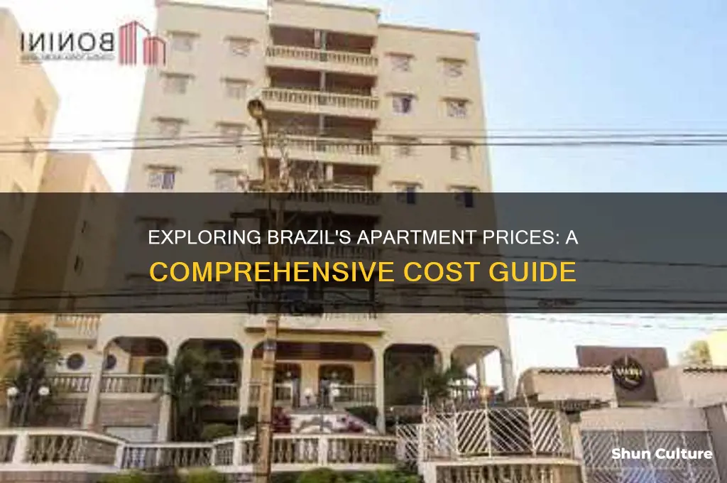 how much are apartments in brazil