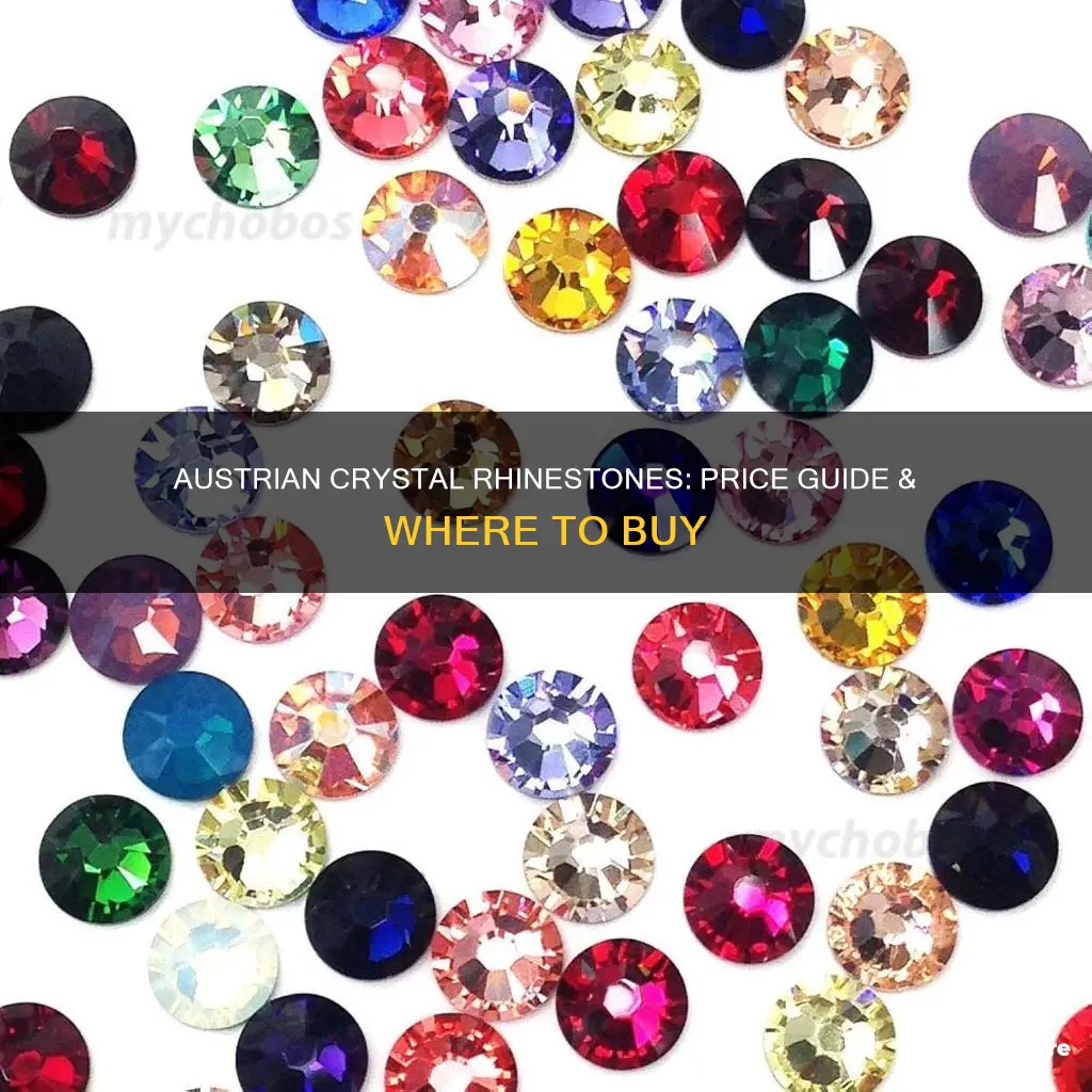 how much are austrian crystal rhinestones