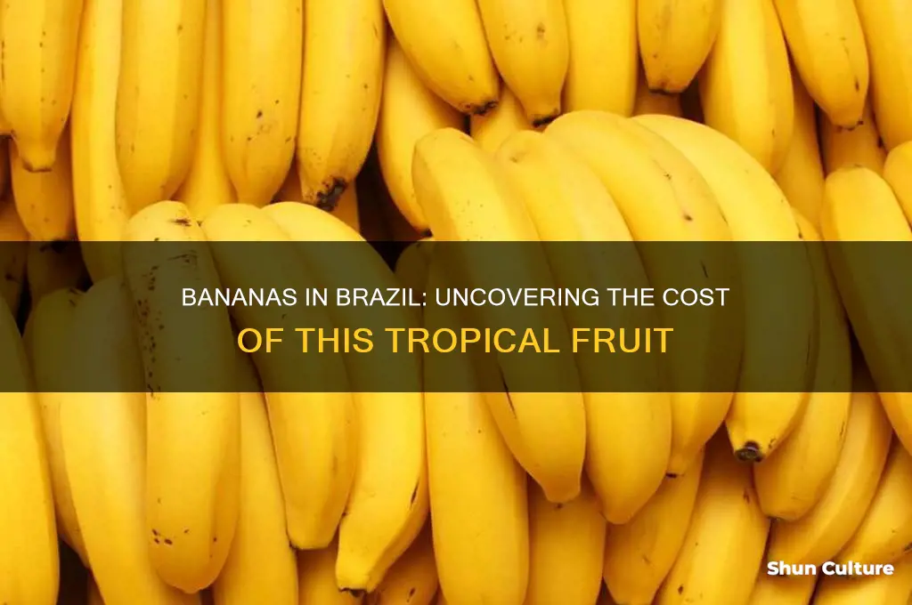 how much are bananas in brazil