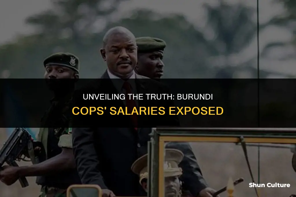 how much are burundi cops paid
