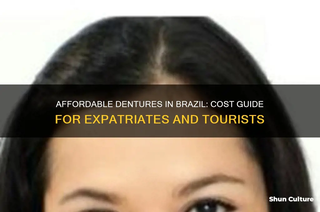 how much are dentures in brazil