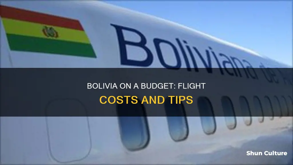 how much are flights to bolivia