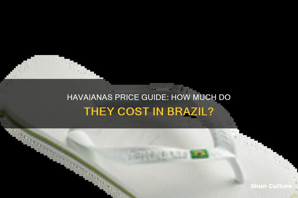how much are havaianas in brazil