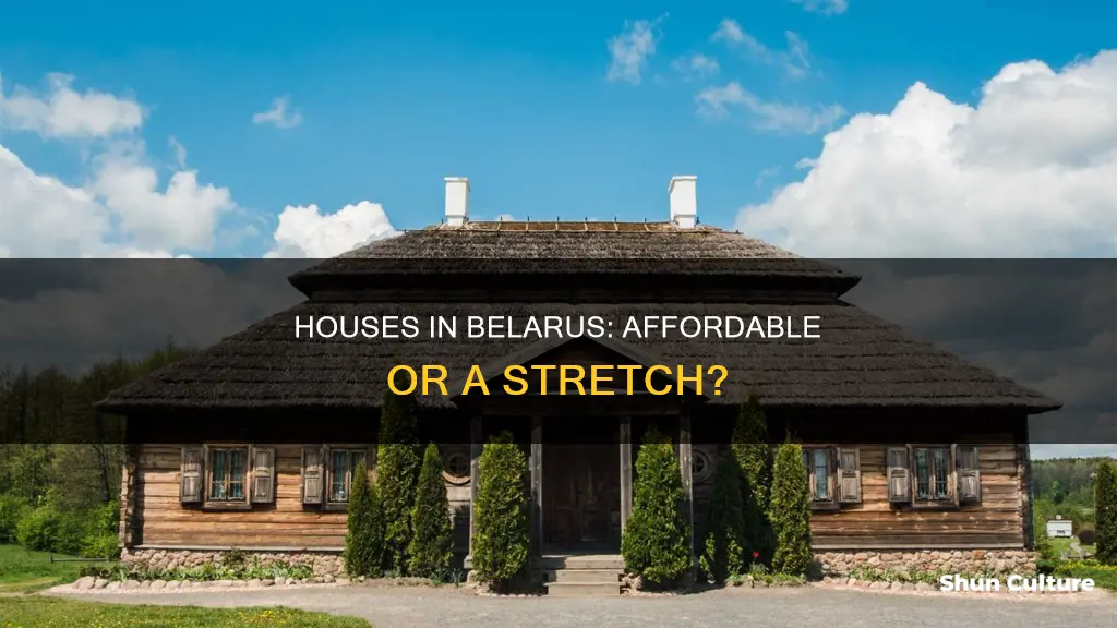 how much are houses in belarus