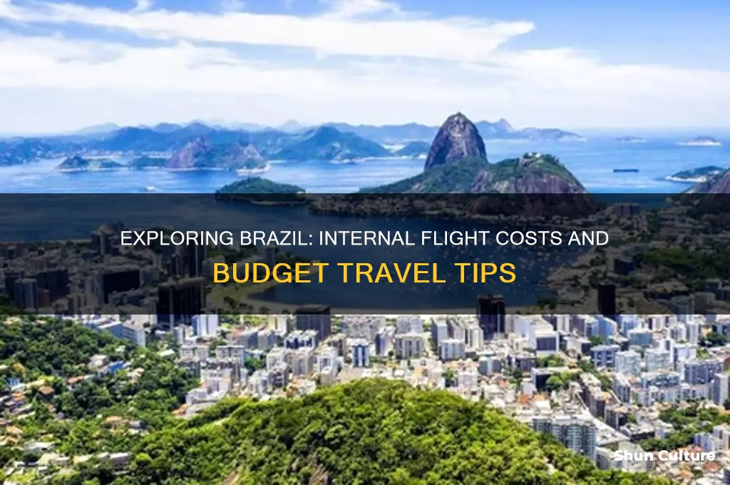 how much are internal flights in brazil