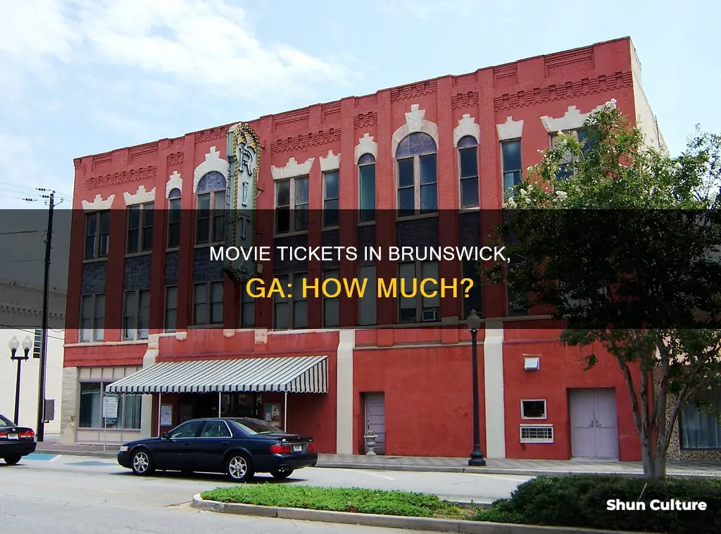 how much are movie tickets in brunswick ga