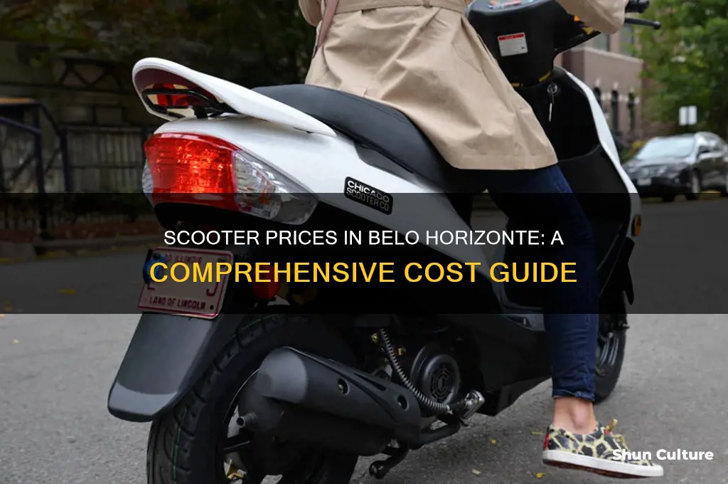 how much are scooters in belo horizonte brazil