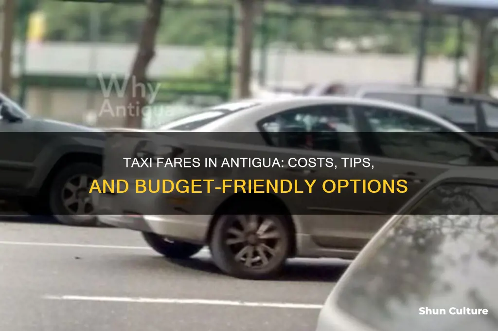 how much are taxis in antigua