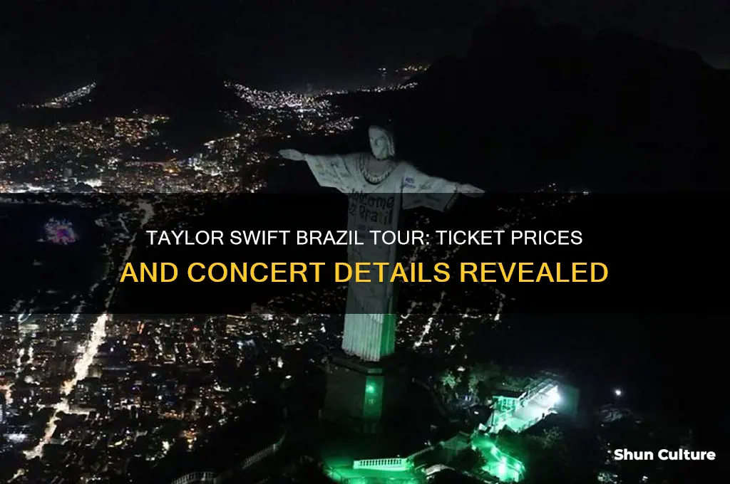 how much are taylor swift tickets in brazil