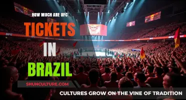 UFC Tickets in Brazil: Pricing Guide for Fight Fans
