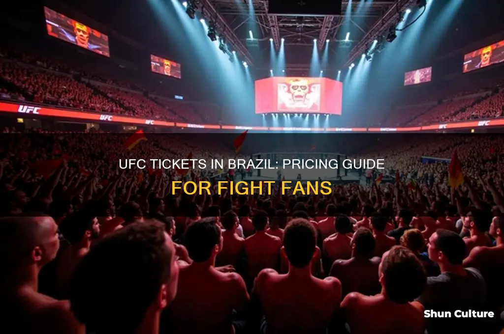 how much are ufc tickets in brazil