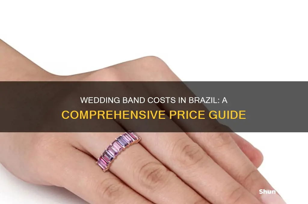 how much are wedding bands in brazil