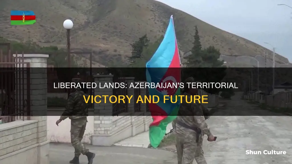 how much area azerbaijan liberated