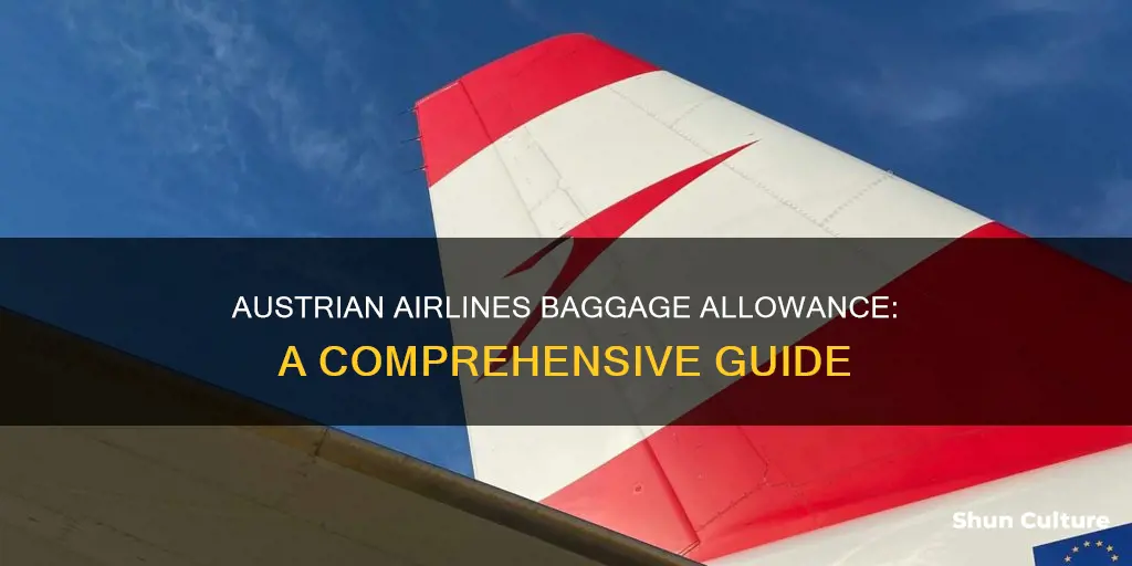 how much baggage allowed in austrian airlines