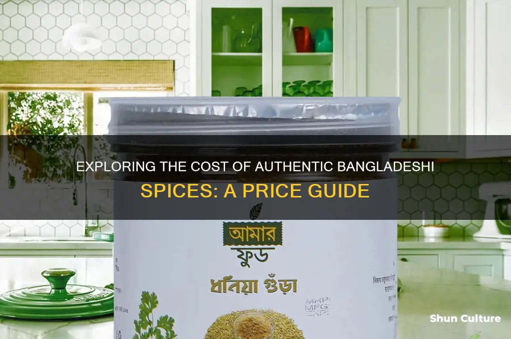 how much bangladesh spice cost