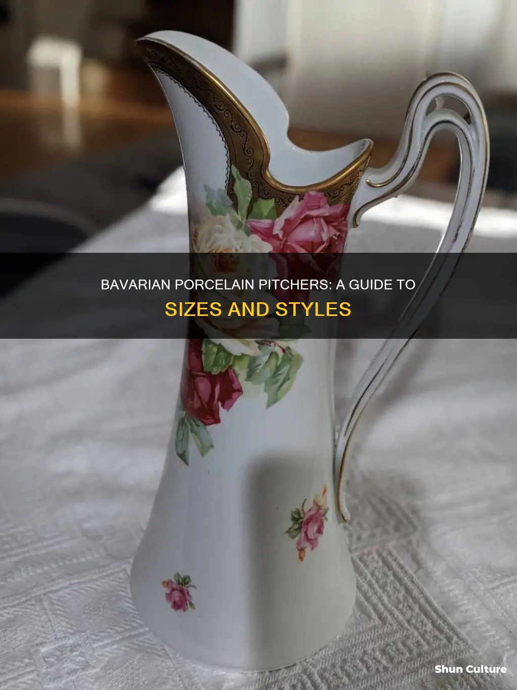 how much bavaria porcelain pitcher qw