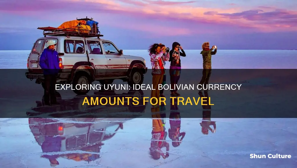 how much bolivian currency to keep for uyuni trip