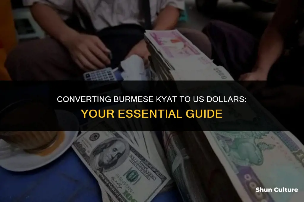 how much burma to us dollars