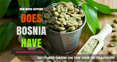 Exploring Bosnia's Caffeine Content: A Guide to Coffee Culture