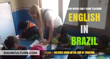 Teaching English in Brazil: Unlocking Your Earning Potential
