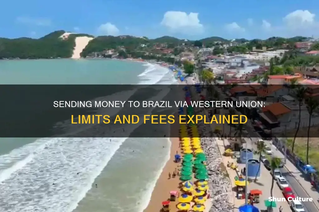 how much can I sens to brazil on western union