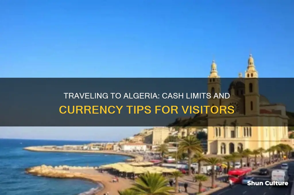 how much cash can I take to algeria