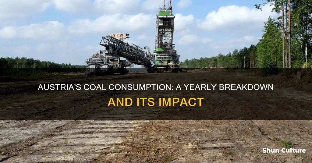 how much coal does austria consume per year