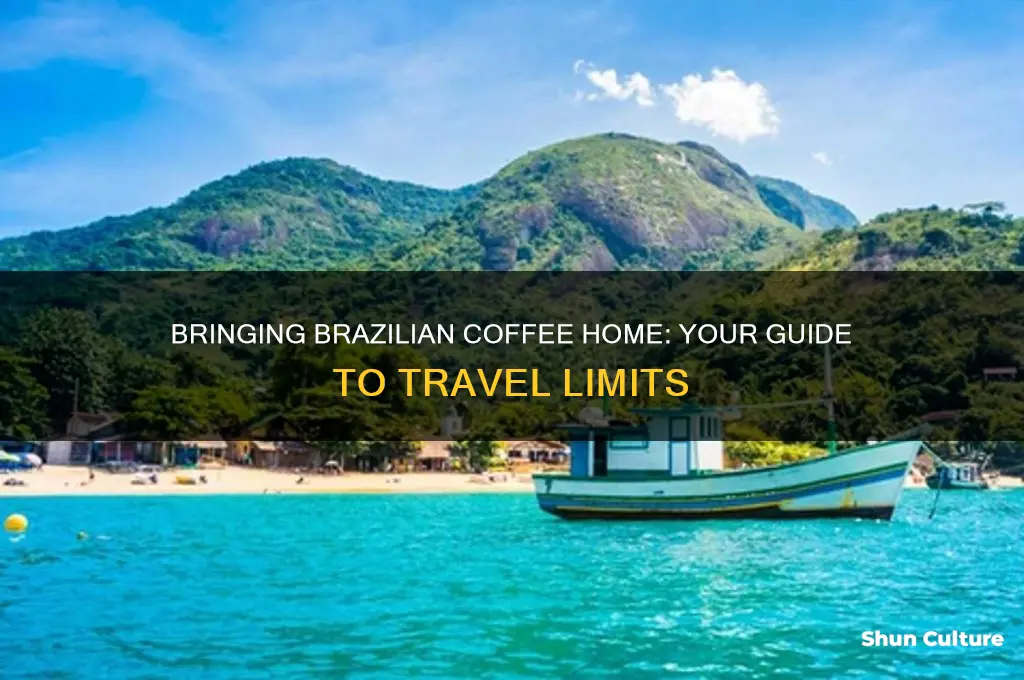 how much coffee can I bring from brazil
