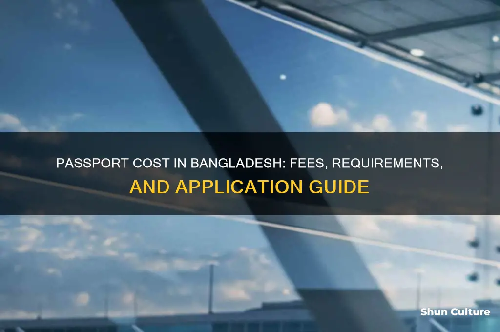 how much cost for passport in bangladesh