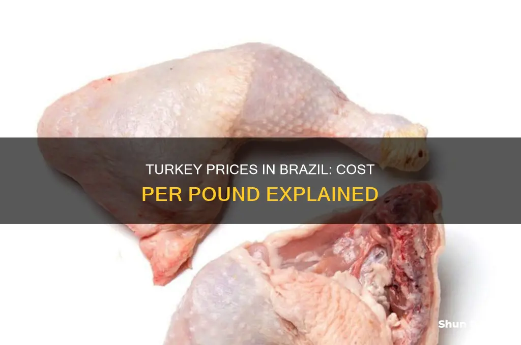 how much cost per pound a turkey in brazil