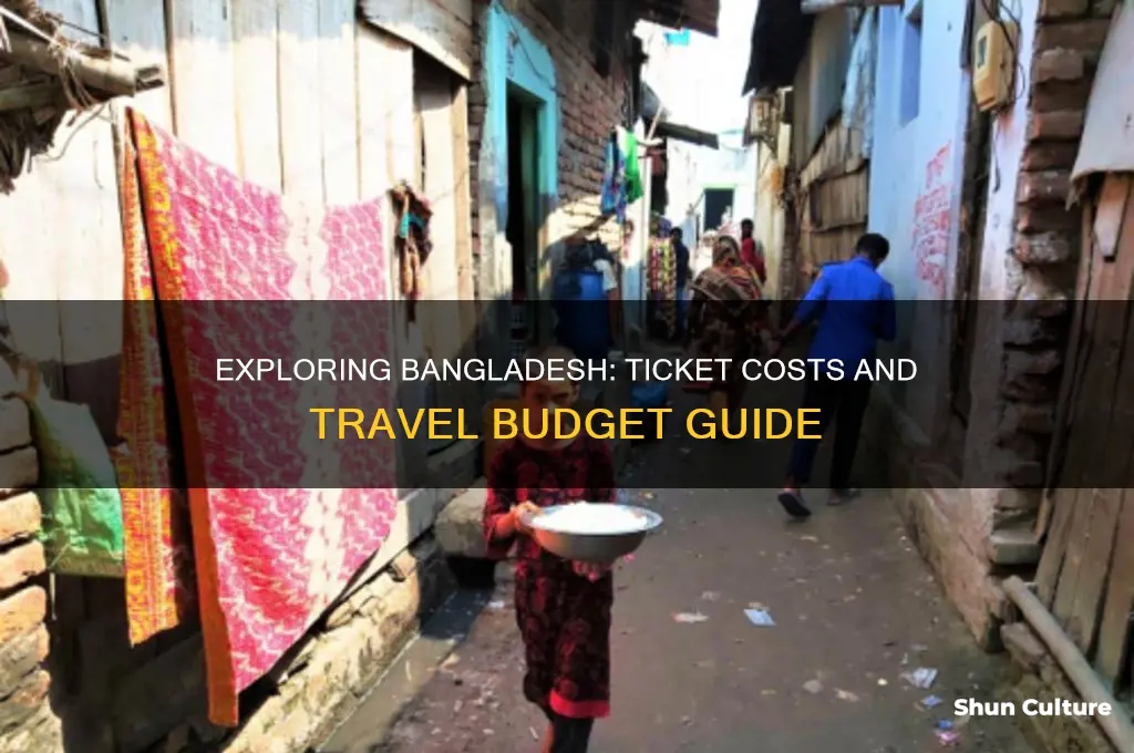 how much cost ticket to visit bangladesh