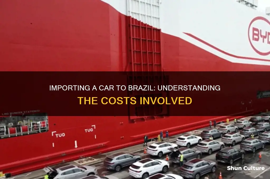 how much cost to import a car to brazil