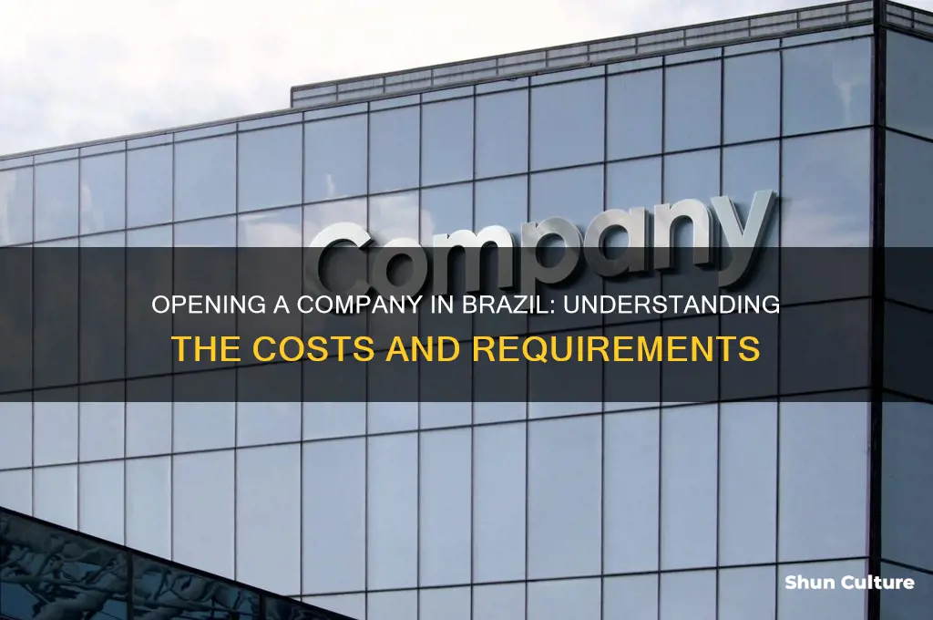 how much cost to open a company in brazil