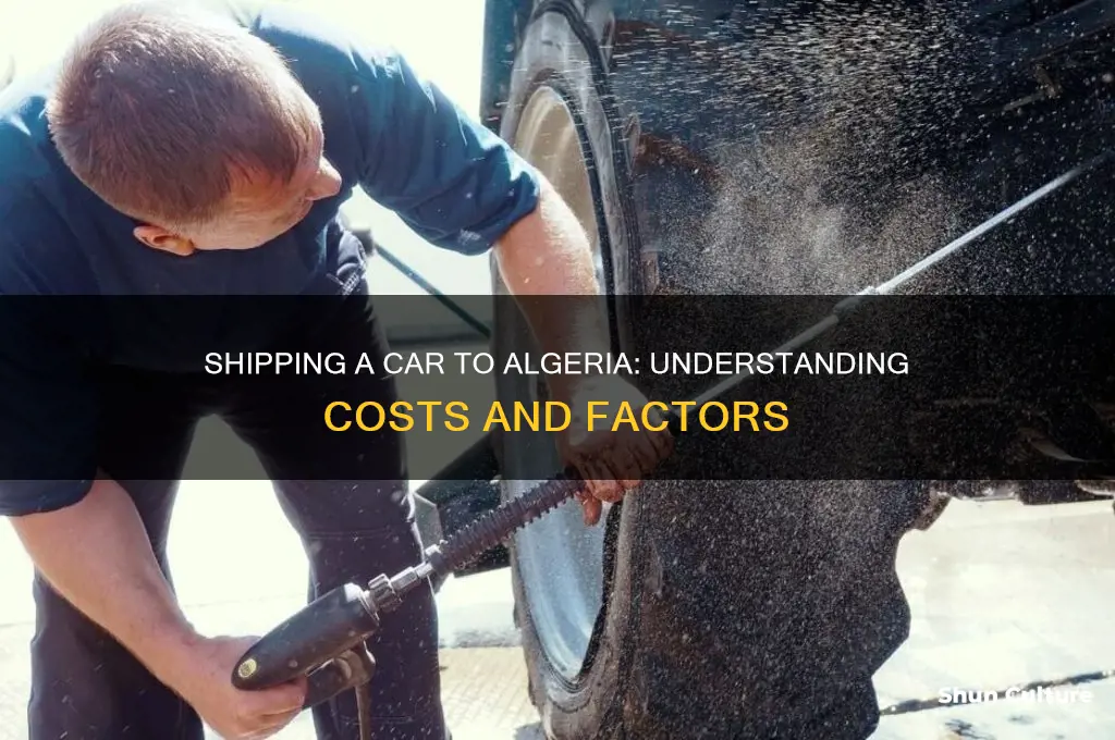 how much cost to ship a car to algeria