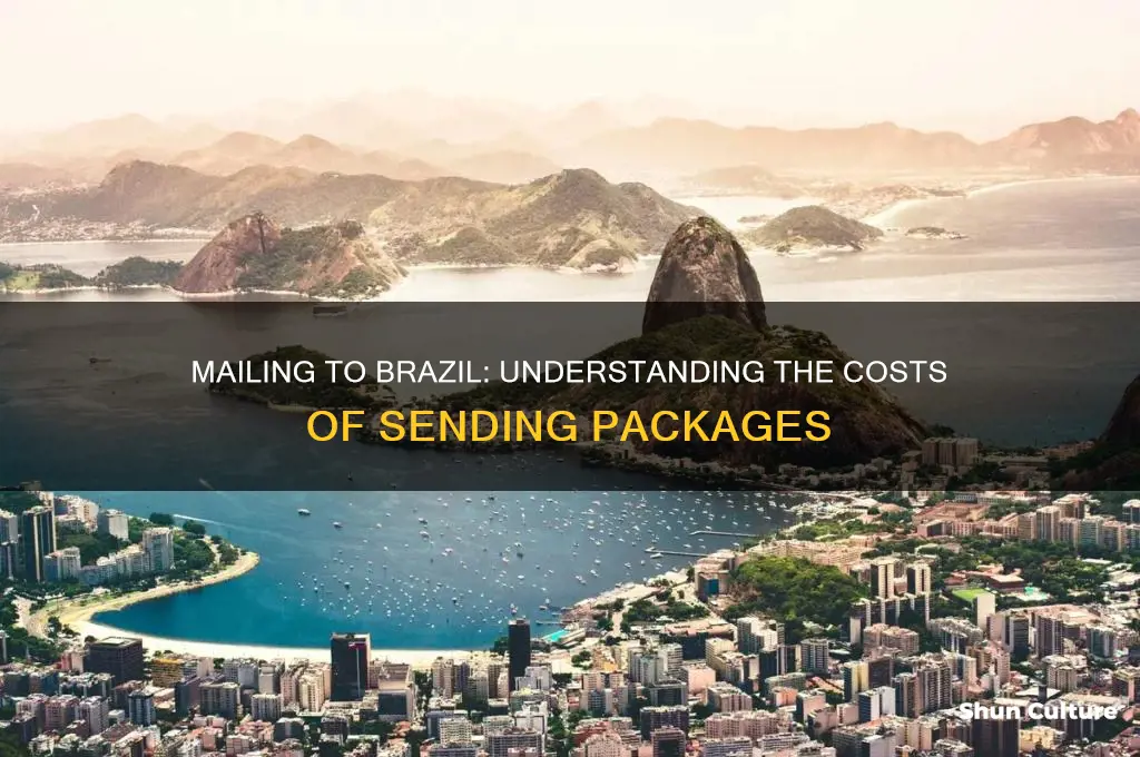 how much costs to send by mail box for brazil