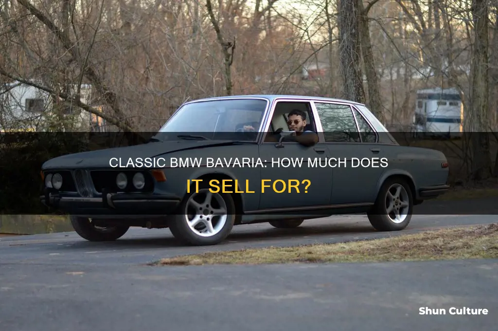 how much could I sell a 1972 bmw bavaria for