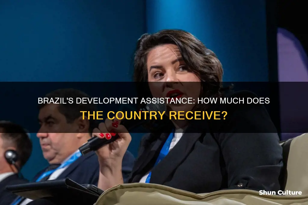 how much development assistance brazil receive