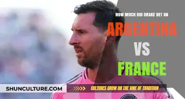 Drake's Wager: Argentina vs France Match Betting Controversy