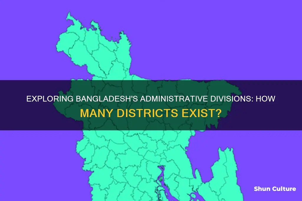 how much district in bangladesh