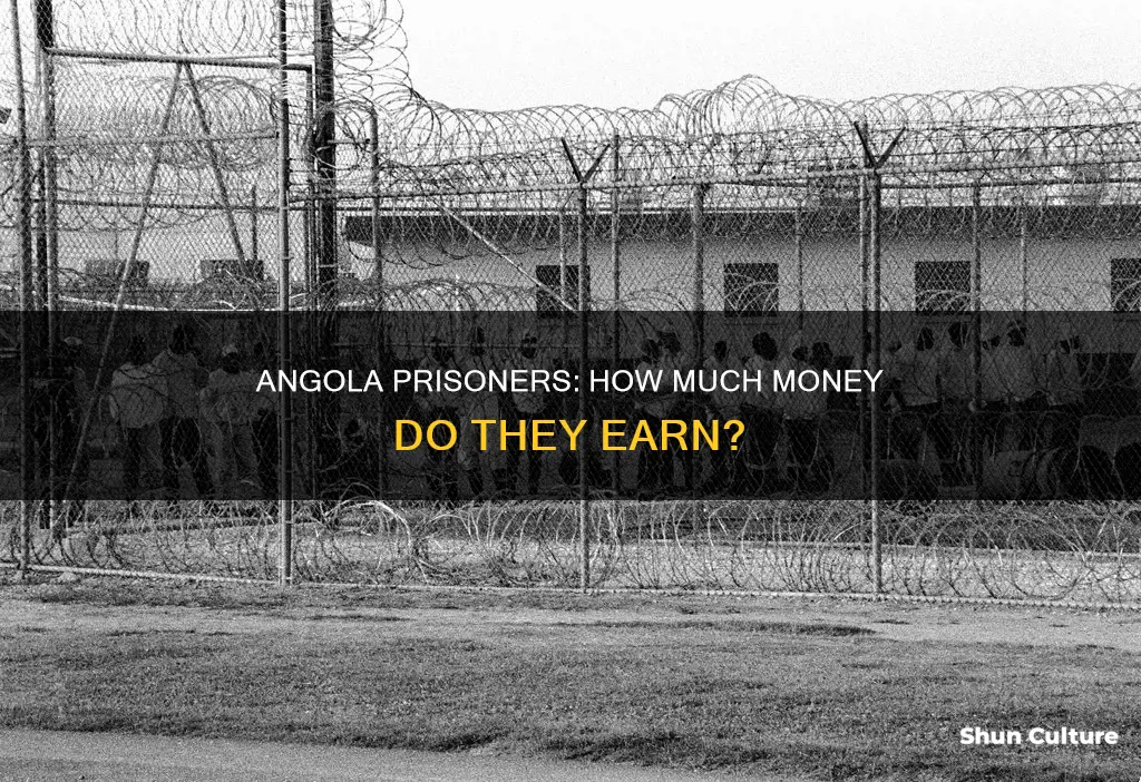 how much do angola prisoners make